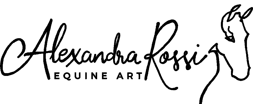 logo Alexandra Rossi Equine Art